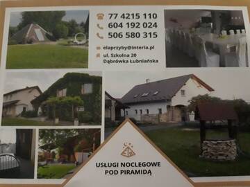 Фото Фермерские дома Pod Piramidą г. Łubniany 1